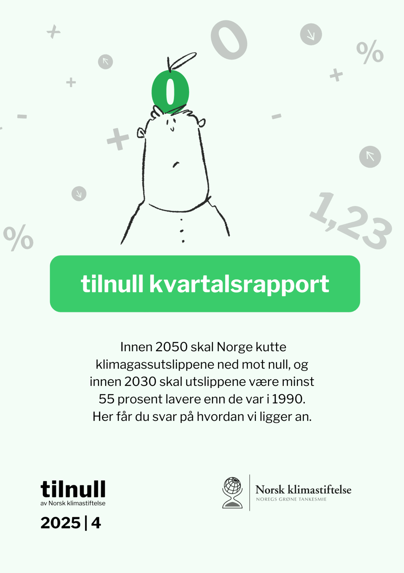 Forsiden til tilnull kvartalsrapport nr 4 i 2025