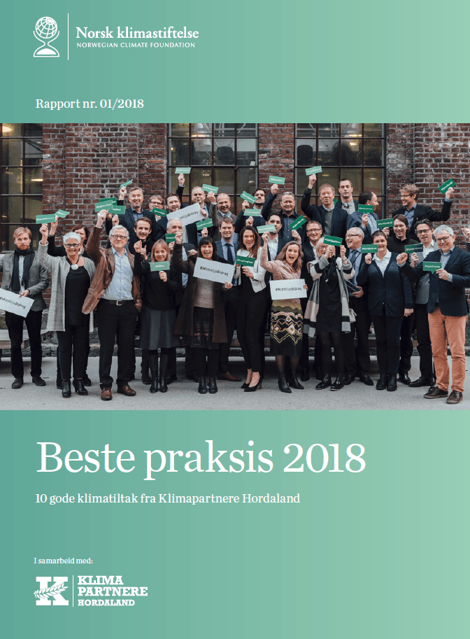 Forsiden av Beste praksis 2018